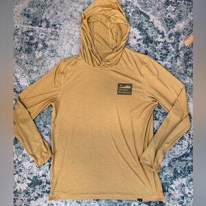 Howler Brothers Mustard Hoodie Sunshirt - Large